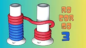 Rope Color Sort 3D