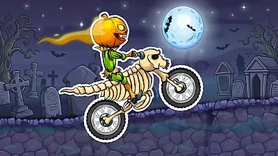 Moto X3M Spooky Land