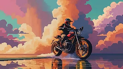 3D Moto Simulator