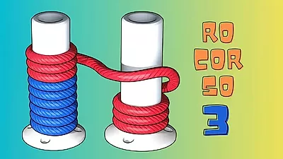 Rope Color Sort 3D