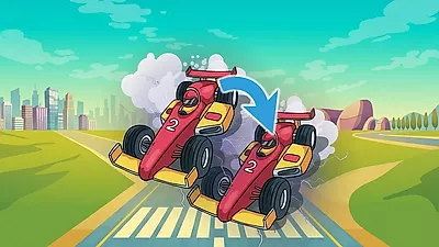 Idle Merge Car And Race